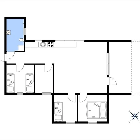 Feriehus Tv1586-jerup-kuskevej-5 *